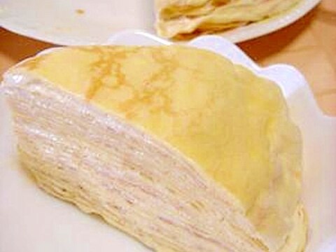 ホットケーキミックスで ミルクレープ レシピ 作り方 By Flower5919 楽天レシピ